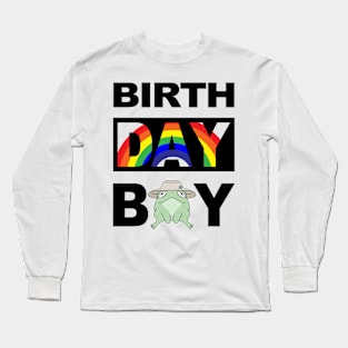 Birth Day Boy Long Sleeve T-Shirt